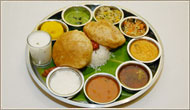 Pure Vegetarian Thali Delhi, Indian Pure Vegetarian Food